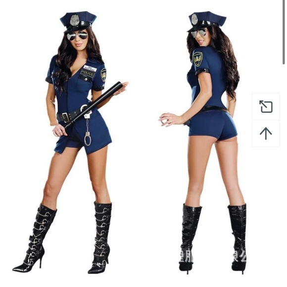 Police Woman Costume Halloween Party - Picture 1 of 2